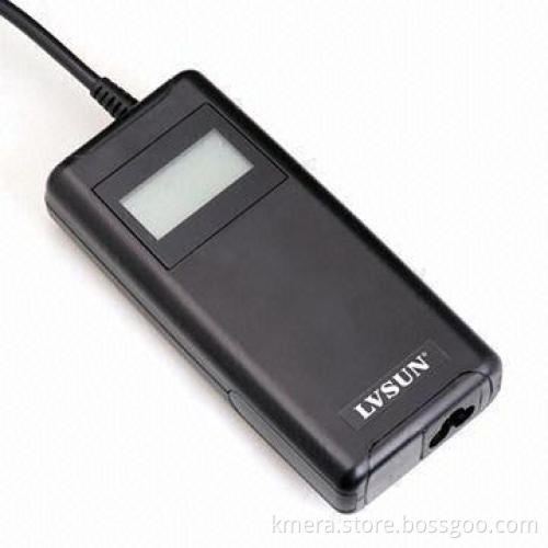Universal Adapter with Big LCD Screen, Adjusts Voltage Automatically, Suitable for IBM/Sony/Toshiba